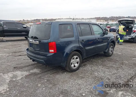 2011 Honda Pilot Lx z USA, uszkodzony, nr VIN 5FNYF3H20BB023078